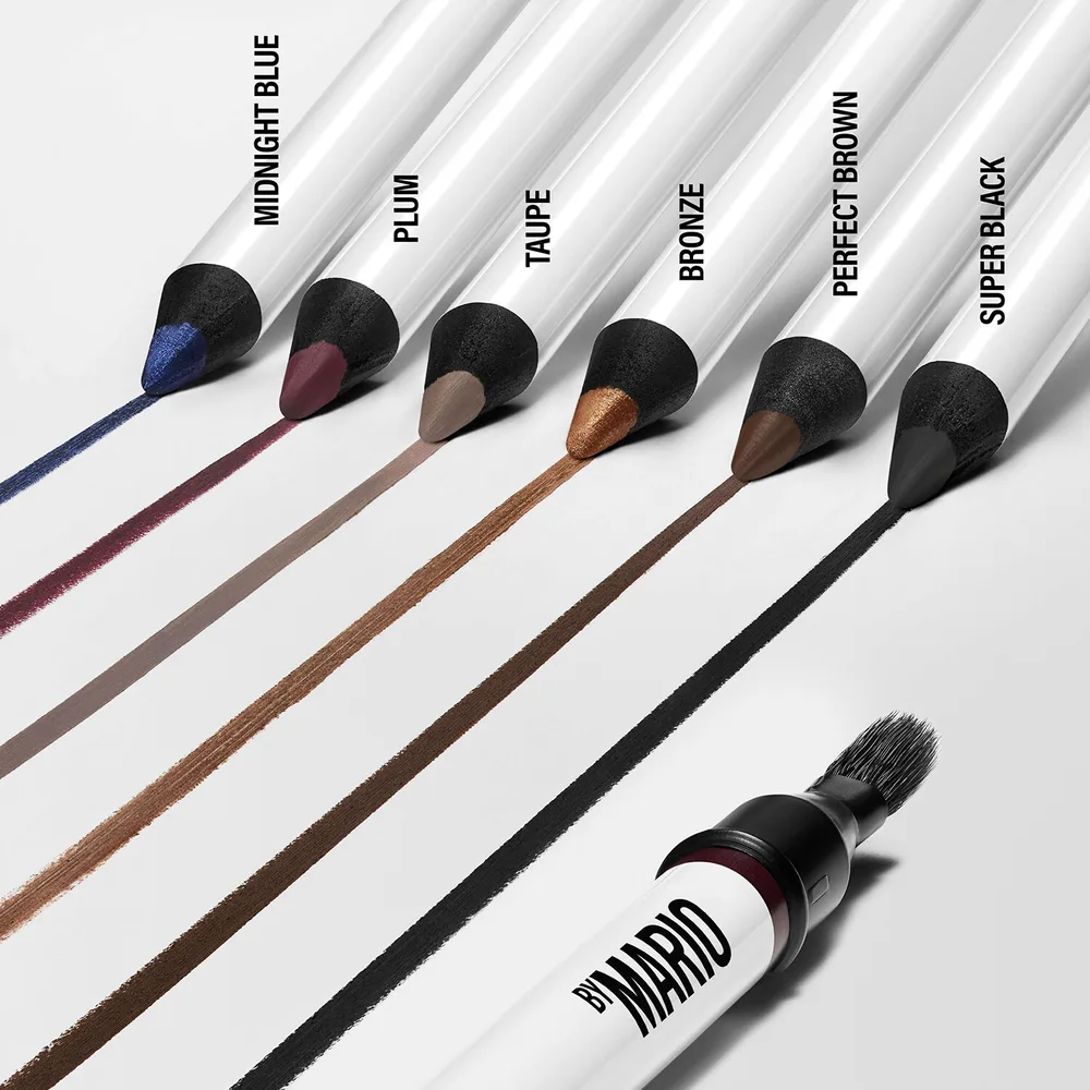 Карандаш для глаз Makeup By Mario Master Pigment Pro Pencil, 1.1 г, оттенок Super чёрный