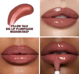 Упругий увлажняющий бальзам для губ Charlotte Tilbury Big Lip Plumpgasm, 5.5 мл, оттенок Pillow Talk Medium/Deep — фото 3