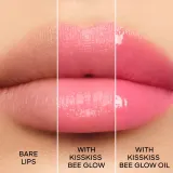 Масло для губ, 92% натуральных ингредиентов GUERLAIN KissKiss Bee Glow Oil, 9.5 мл, оттенок 258 Rose Glow — фото 3