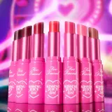 Помада для губ "Блеск" Too Faced Kissing Juicy Tint, 3 г, оттенок Peach Rings — фото 4