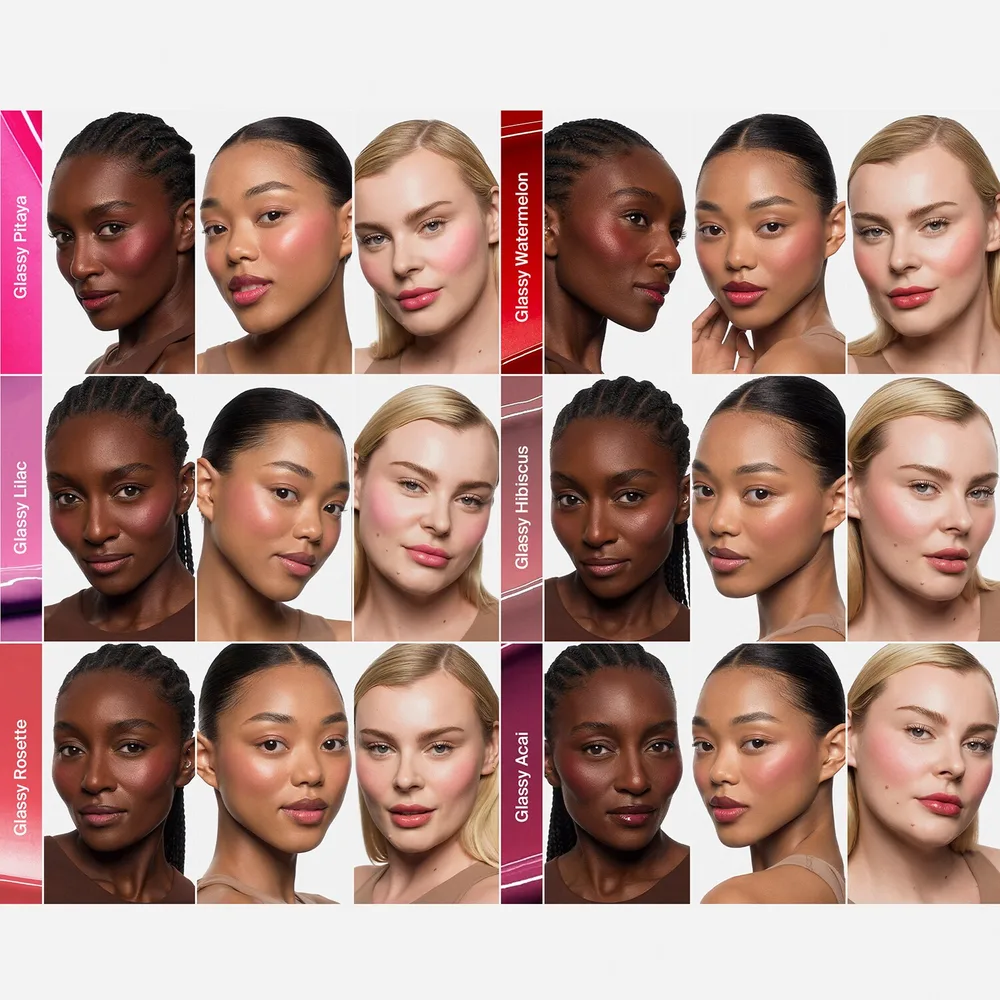 Румяна в креме Haus Labs By Lady Gaga Color Fuse Longwear Glassy Lip + Cheek Balm Blush Stick, 5 г, оттенок Glassy Hibiscus