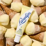 Помада для губ "Розовый рассвет" Lanolips Universal vanilla balm, 10 г — фото 3
