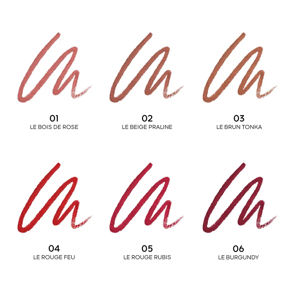 Карандаш для губ GUERLAIN Contour G, оттенок 06 Le Burgundy