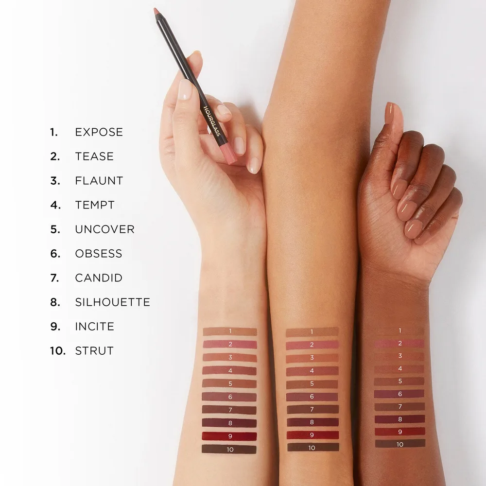 Карандаш для губ Hourglass Shape and Sculpt Lip Liner, 1.2 г, оттенок Candid