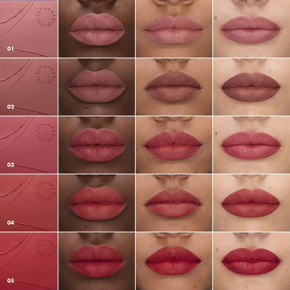Матовая помадка Sephora Collection ROUGE IS NOT MY NAME NO TRANSFER, 2 г, оттенок 08 Clean cut