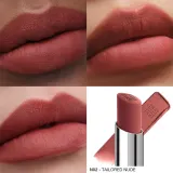 Долговременная матовая помадка с эффектом объема для губ Givenchy The Red Velvet Matte, 2.3 г, оттенок N01 - Nude Mousseline — фото 1