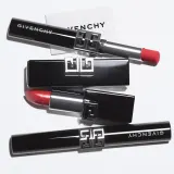 Долговременная матовая помадка с эффектом объема для губ Givenchy The Red Velvet Matte, 2.3 г, оттенок N01 - Nude Mousseline — фото 4