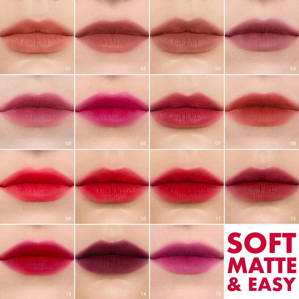 Помада для губ Sephora Collection Soft Matte & Easy, 4.5 мл, оттенок 4 Laid Back