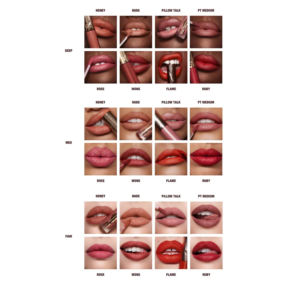 Помада для губ в жидкой форме Charlotte Tilbury Airbrush Flawless Lip Blur, 6.8 мл, оттенок Walk of Blur