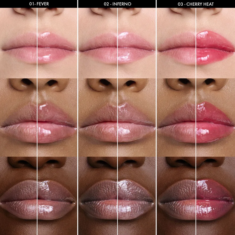 Блеск для губ, увлажняющий и увеличивающий объем Sephora Collection Outrageous intense, 6 мл, оттенок 01 Fever