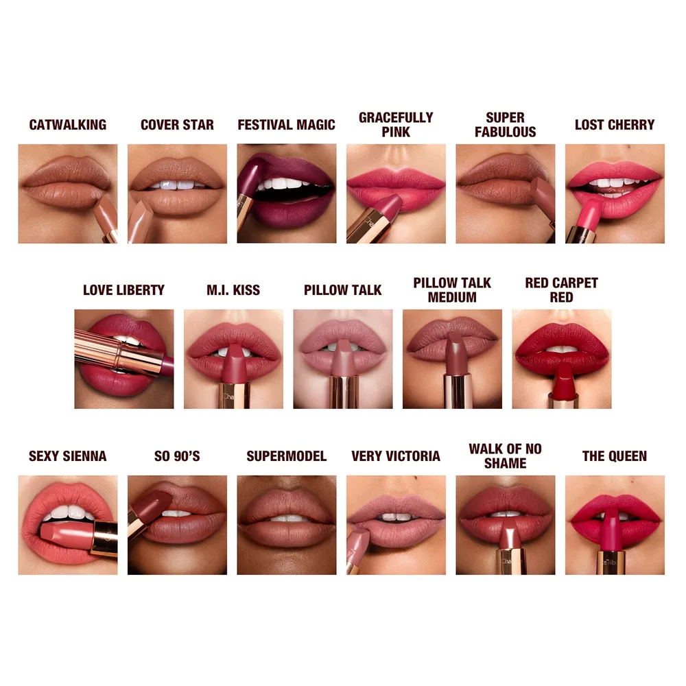 Помада для губ "Мэтт Лав" Charlotte Tilbury Hollywood Beauty Icon, 3.5 г, оттенок Lost Cherry