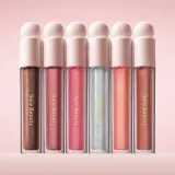 Розовый блеск для губ Rare Beauty Positive Light Luminizing Lip Gloss, 3.3 мл, оттенок Dazzle — фото 4