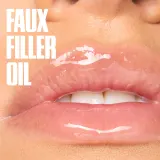 Масло для губ Huda Beauty Faux Filler Jelly Oil, 3.9 мл, оттенок Juicy Pink Lady — фото 3