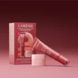 Laneige Glazed and Bouncy Drumbeat Set набор бальзам для губ и ночная маска для лица 12 г + 10 мл — фото 2
