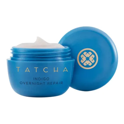 Крем укрепляющий защитный барьер кожи Tatcha Indigo Overnight Repair, 15 мл