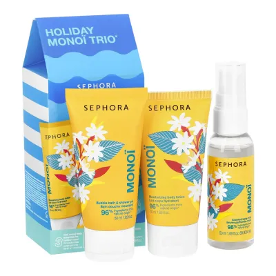 Набор для ухода за телом Sephora Collection Holiday Monoï Trio, Monoi, 50 мл