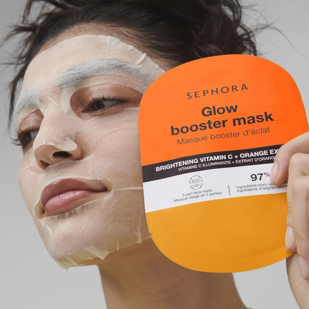 Набор для ухода за лицом Sephora Collection Summer Skin Glow, Witamina C + DHA, 2 шт
