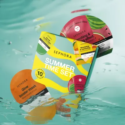 Набор косметики для подготовки к лету Sephora Collection Colorful Summer Time Set, 10 шт