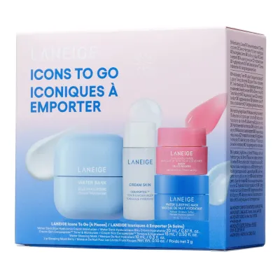 Набор косметики "Люксовый уход для кожи" LANEIGE Icons to Go Set, 20 мл