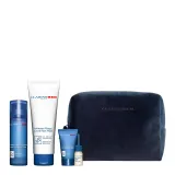 Clarins ClarinsMen Hydration — подарочный набор для мужчин: увлажняющий бальзам, гель для умывания и масло для бритья, 50 мл + 125 мл + 12 мл + 3 мл — фото 1