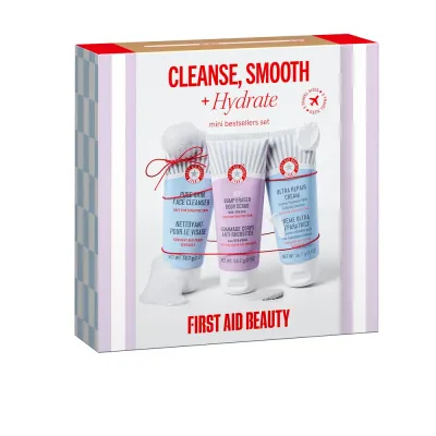 Набор косметики "Люксовый уход для кожи" First Aid Beauty Face + Body Bestsellers, 56.7 г