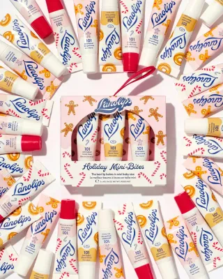 Бальзамы для губ в мини-версии Lanolips Holiday Mini Bites, 4 г
