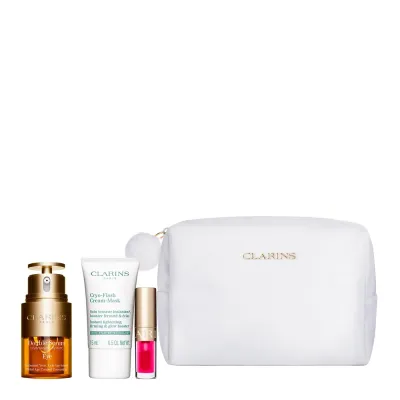 Двойная сыворотка для глаз Clarins Christmas set, 20 мл
