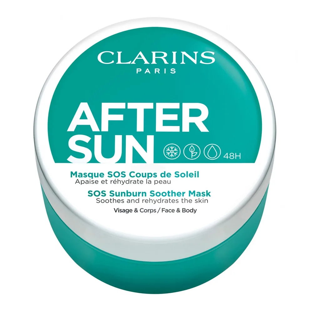 Clarins SOS Sunburn Soother Mask успокаивающая маска после загара 100 мл
