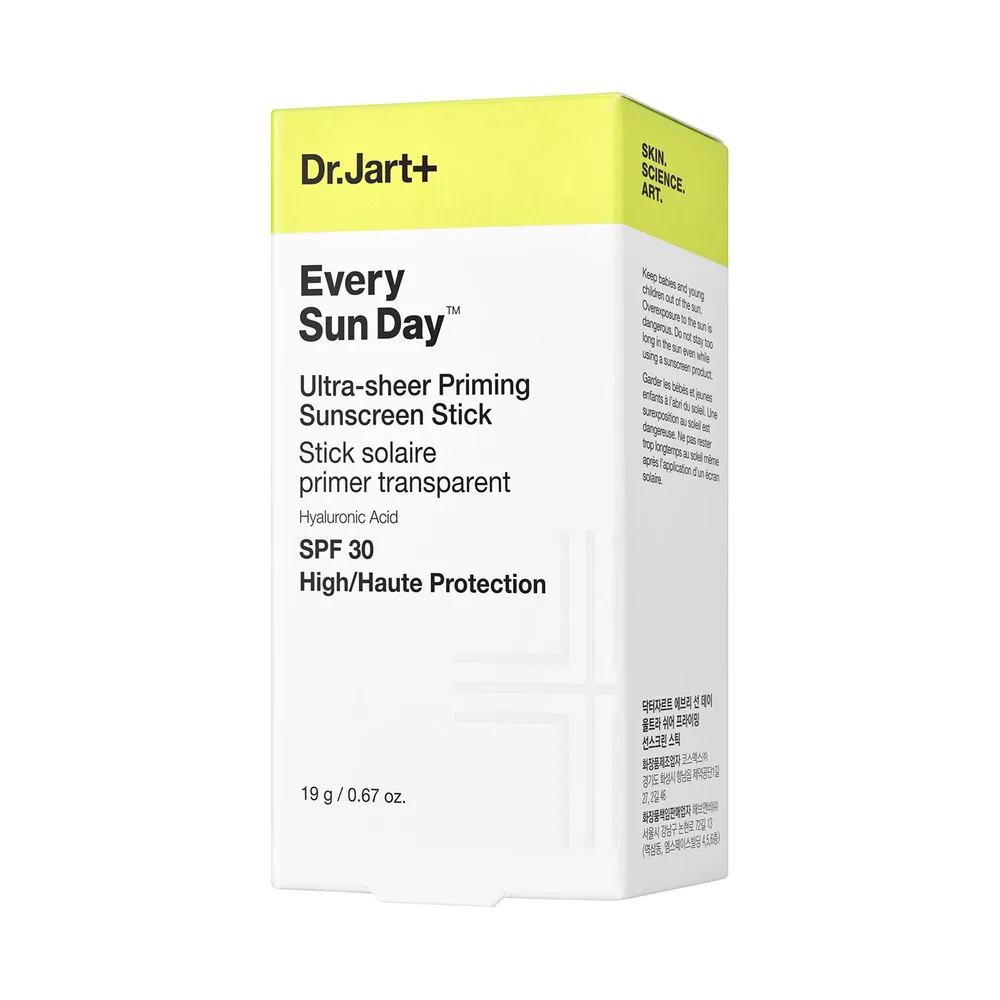 Dr.Jart Every Sun Day Ultra-Sheer Priming Sunscreen Stick солнцезащитный стик для лица 19 г
