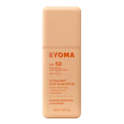Защита от солнца BYOMA Ultralight Face Fluid SPF 50, 50 мл