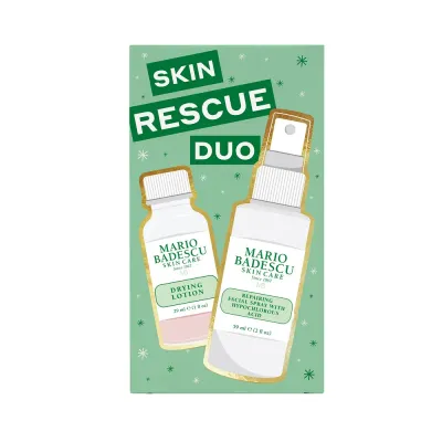 Набор для ухода за лицом Mario Badescu Skin Rescue duo, 59 мл