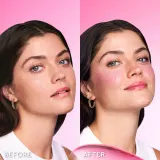 Сыворотка для лица, разглаживающая кожу Glow Recipe Watermelon Glow Niacinamide Dewy Flush, 12 мл, оттенок Berry Flush — фото 3