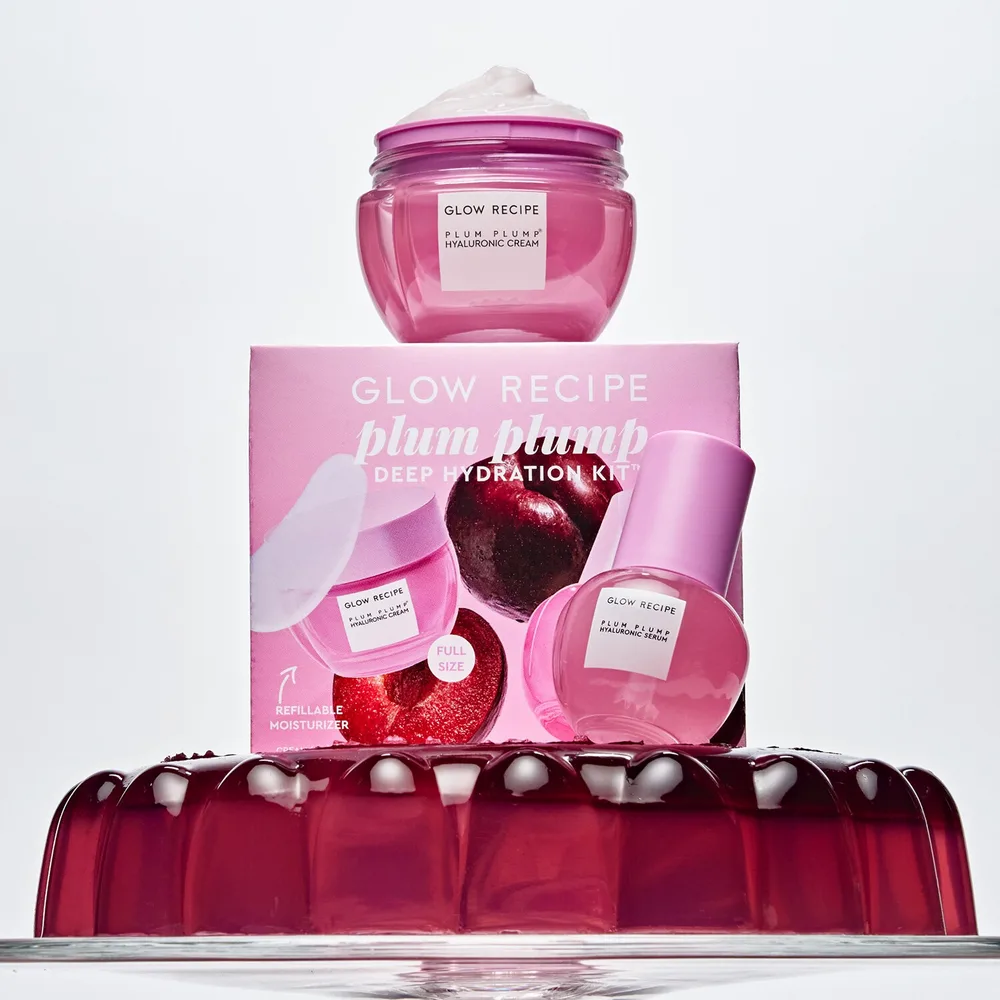 Набор косметики "Летний Бриз" Glow Recipe Plump Plump Deep Hydration Duo, 50 мл