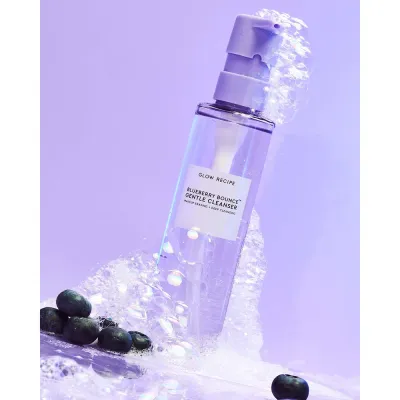 Нежный очищающий гель мини Glow Recipe Blueberry Bounce