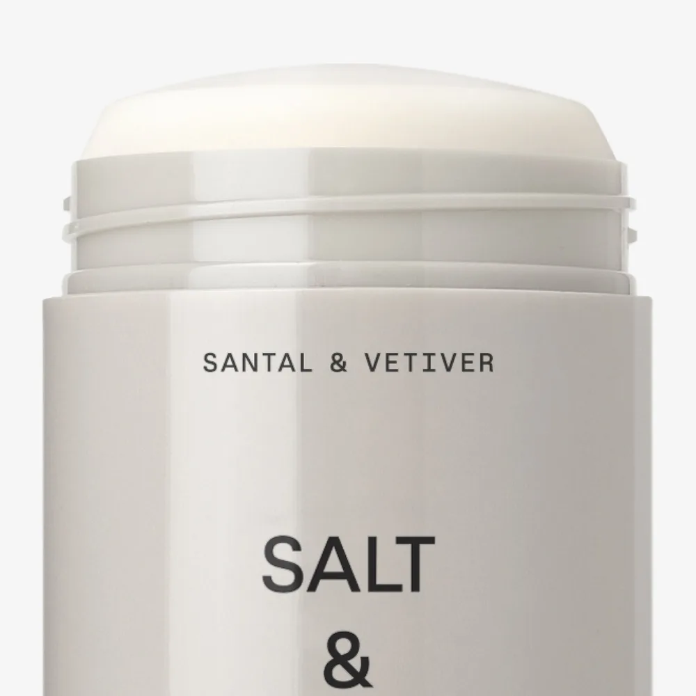 Дезодорант с ароматом сандалового дерева и ветивера Salt And Stone Deodorant, 75 г