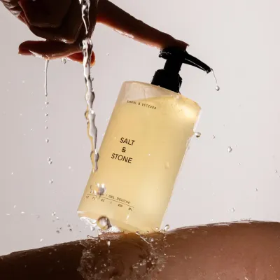 Гель для душа с ароматом бергамота и гиноки Salt And Stone Body Wash, 450 г