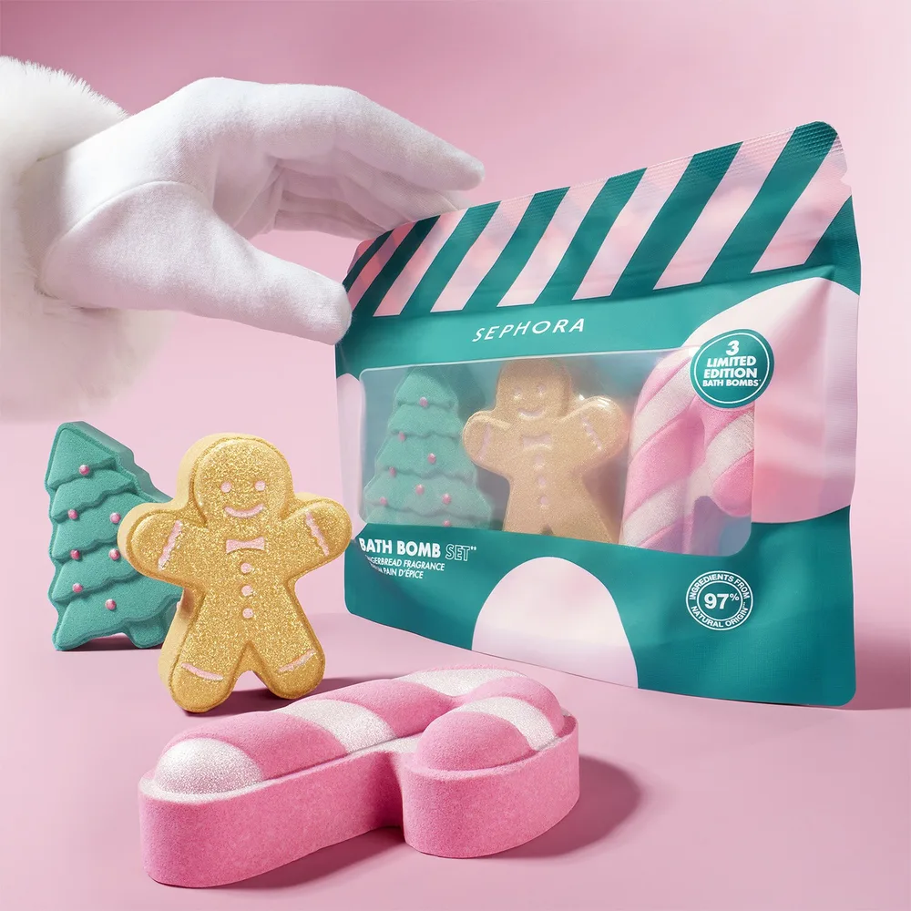 Sephora Collection SET OF THREE BATH BOMBS, 50 г