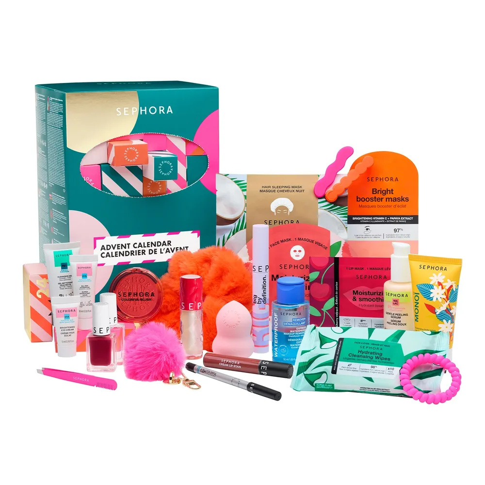 24 сюрприза Sephora Collection Advent calendar, 24 elementy
