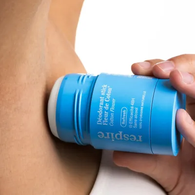 Дезодорант "Свежий ветер" Respire Deodorant stick Cotton flower, цветок хлопка, 50 г