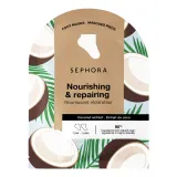 Sephora Collection маска-носочки для ног увлажняющая с кокосом, 1 пара, оттенок кокос (1 парa) — фото 1