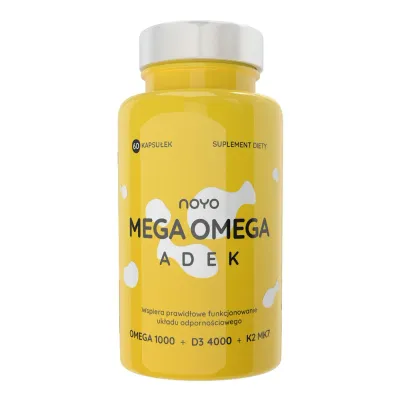 Noyo Pharm Noyo Mega Omega капсулы с омега-3 и витаминами A D E K 60 капсул