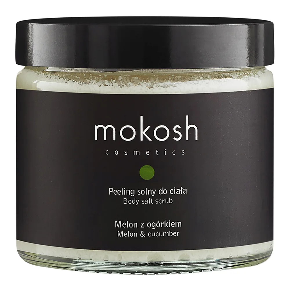 Mokosh соляной скраб для тела Дыня и огурец 300 г