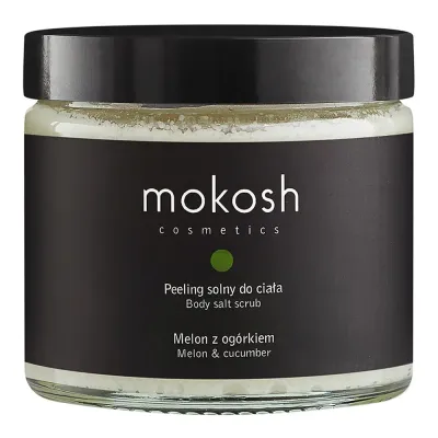 Mokosh соляной скраб для тела Дыня и огурец 300 г