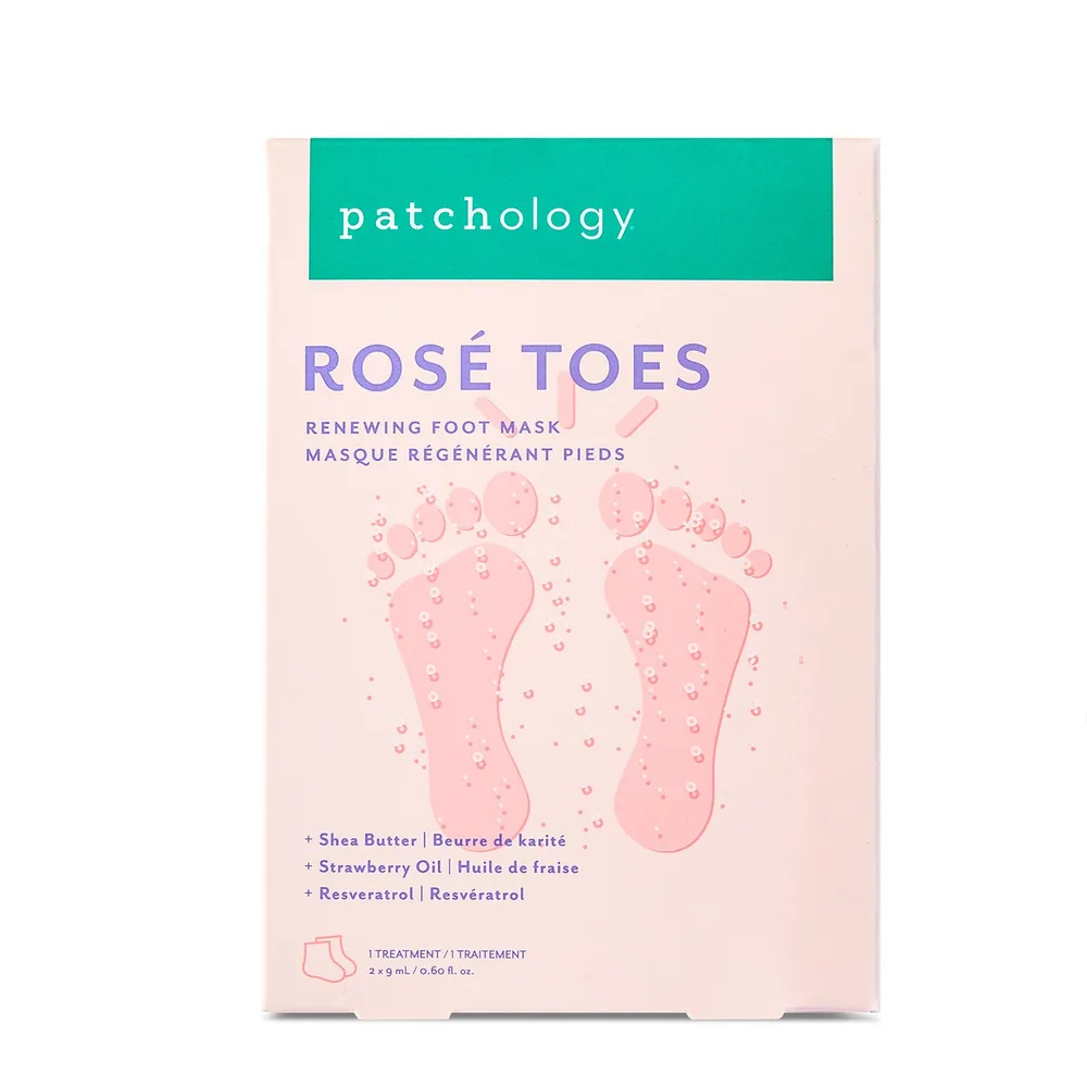 Уход за ногами - крем для ног Patchology Rosé Toes, 9 мл