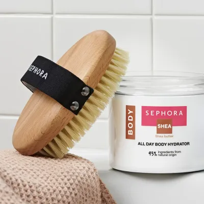 Sephora Collection Body Brush щётка для сухого массажа тела, 1 шт