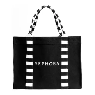 Goodies сумка-шоппер Sephora тканевая лимитированная юбилейная 40 x 30 x 15 см 1 шт