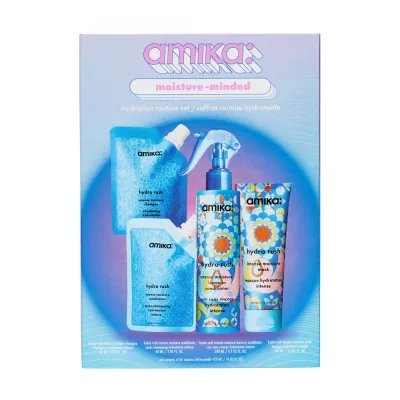 Набор увлажняющей косметики для волос amika Moisture-Minded, 200 мл