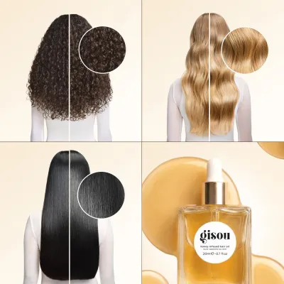 Масло для волос "Шайба" Gisou Honey Infused Hair Oil