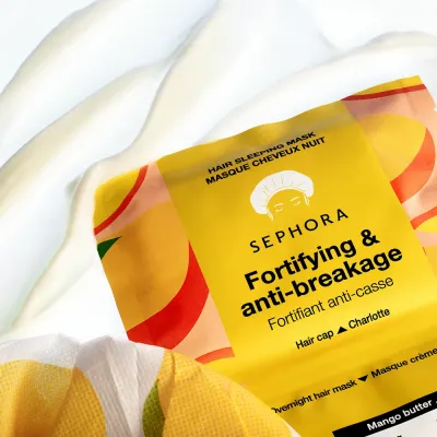 Sephora Collection Ночная кремовая маска для волос с шапочкой 30 мл