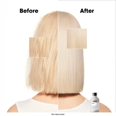 L'OREAL PROFESSIONNEL Silver шампунь для седых и осветлённых волос против желтизны 300 мл